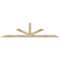 Ekena Millwork Saratoga Rough Sawn Timber Gable Bracket, Douglas Fir, 96"W x 24"H x 4"D x 4"F, 6/12 Pitch GBW096X24X0404SAR00RDF - alternate 1